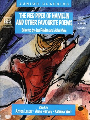 The Pied Piper of Hamelin and Other Favourite Poems - Audiobook